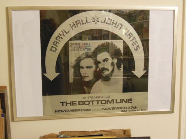 Hall and Oates - Bottom Line Poster