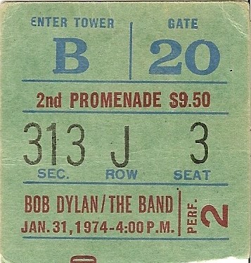 Bob Dylan & the Band 1-31-74