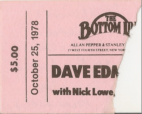 Dave Edmunds - Bottom Line - 10-25-78